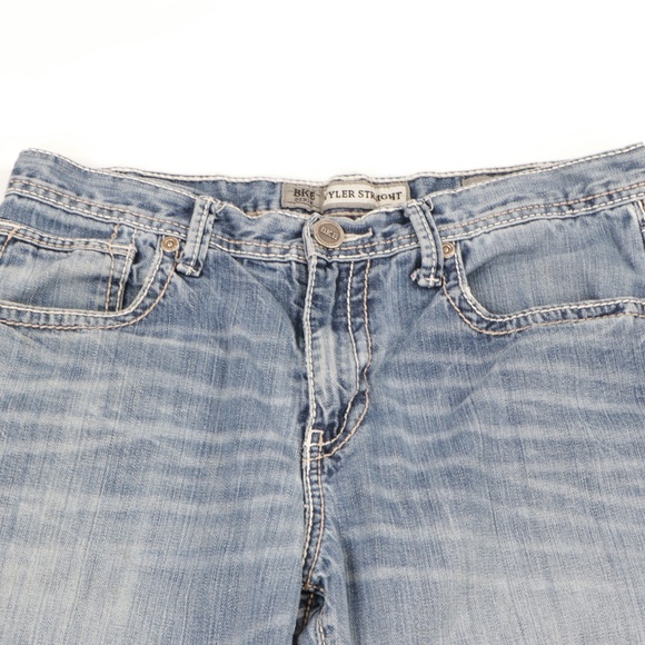 BKE Buckle Tyler Straight Leg Thick Stitch Jeans - Picture 2 of 11